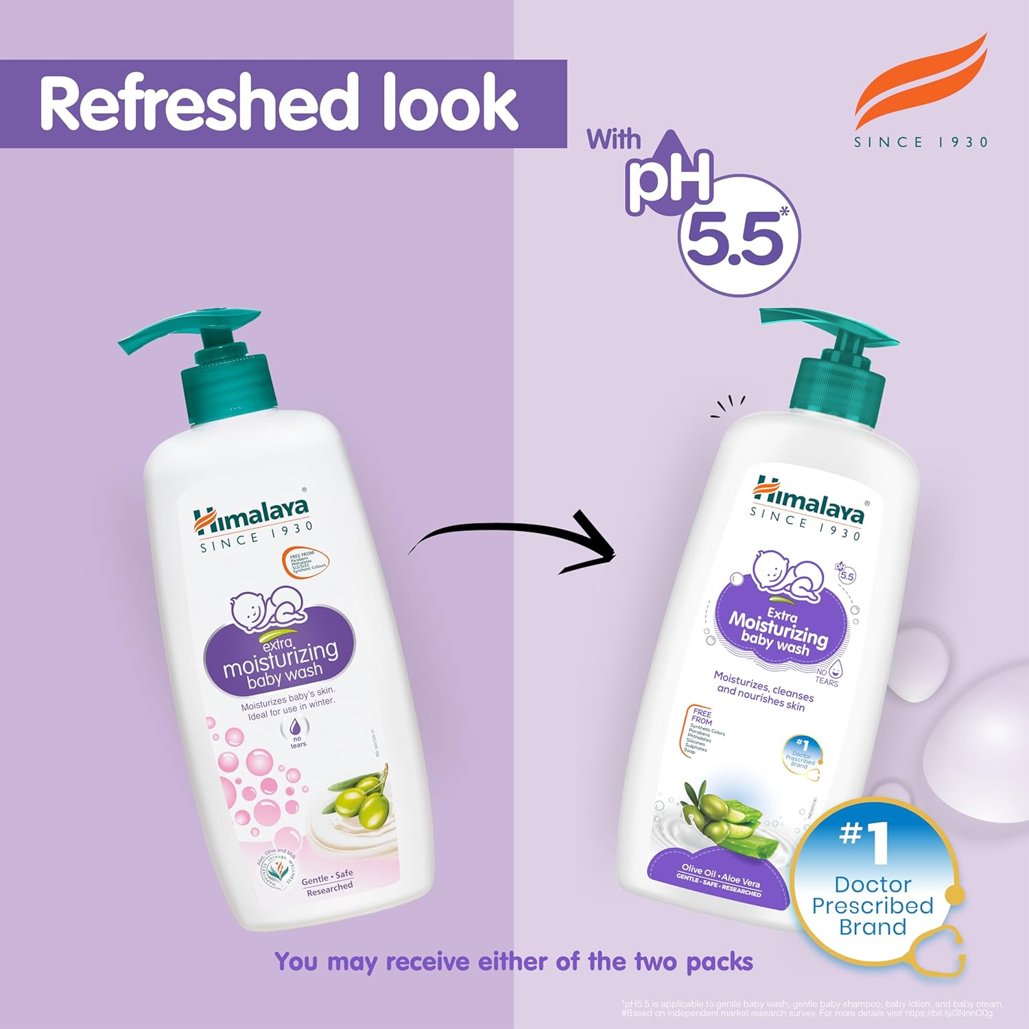 Himalaya Extra Moisturizing Baby Wash - Distacart