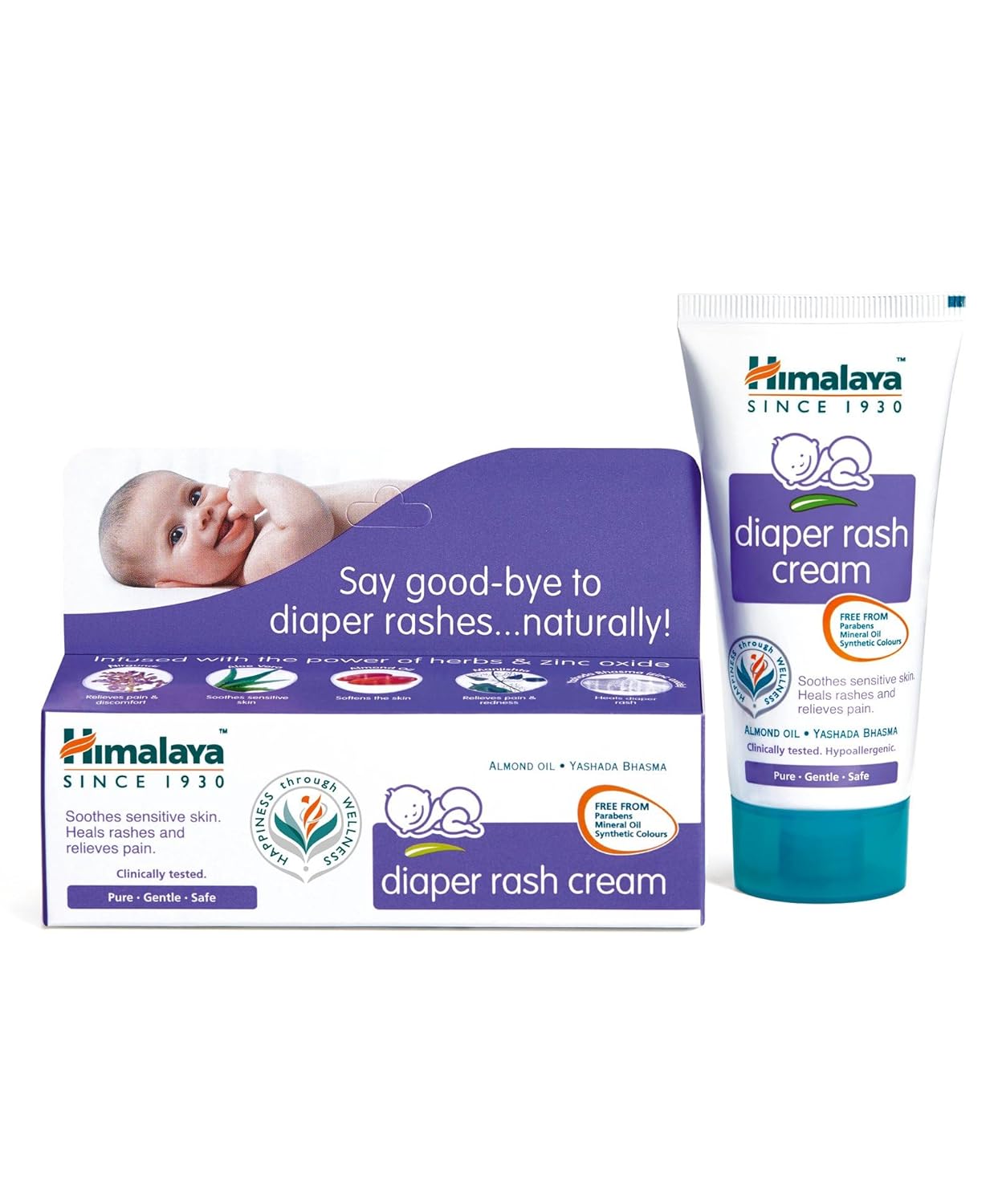 Himalaya Herbals Diaper Rash Cream for Sensitive Skin - Distacart