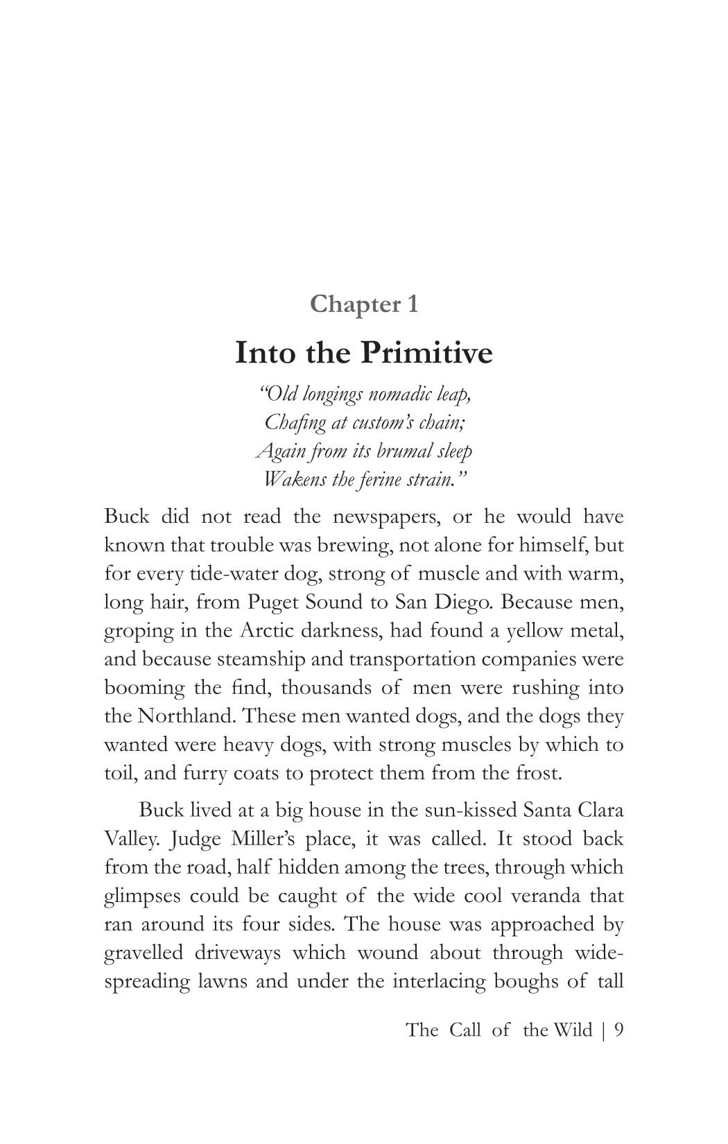 The Call Of The Wild - Jack London - Dista