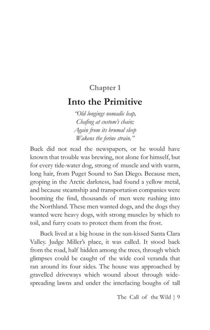 The Call Of The Wild - Jack London - Dista