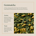 Thumbnail for ILEM JAPAN Genmaicha Japanese Brown Rice Roasted Green Tea | Sourced From South Japan | Green Tea Leaves | 15 Tea Bags
