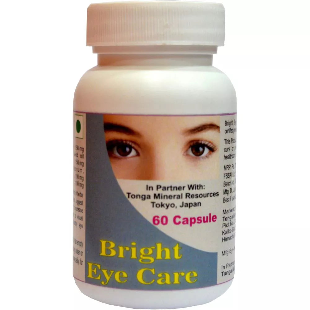 Tonga Herbs Bright Eye Care Capsules