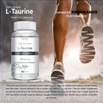 Thumbnail for Vokin biotech L-Taurine - Amino Acid Supplement - 500mg (90 capsules)