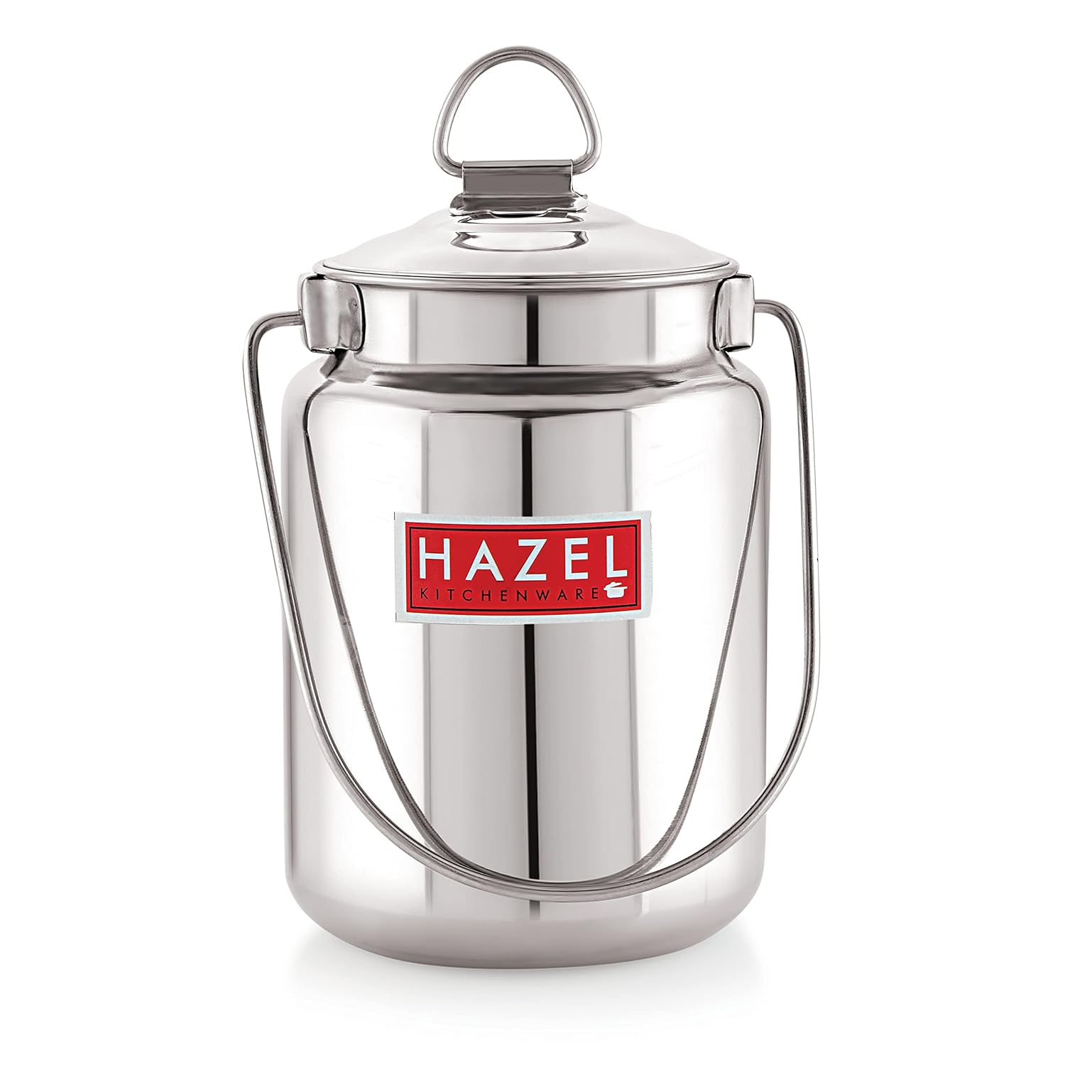HAZEL Stainless Steel Plain Barani, 1 LTR - Dista