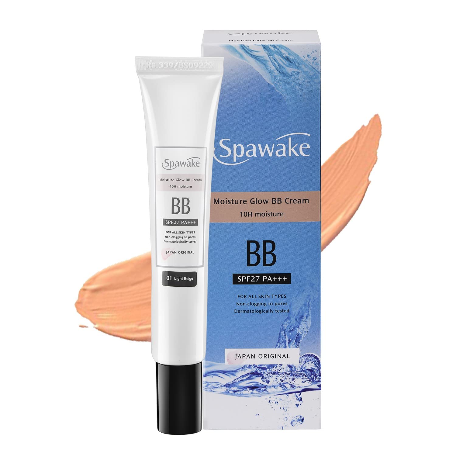 Spawake Moisture Glow BB Cream SPF27/PA+++ - 01 Light Beige - Distacart