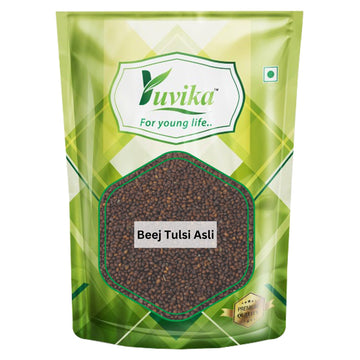 Yuvika Beej Tulsi Asli | Krishan Tulsi Seeds - Ocimum Sanctum - Basil Seeds - Distacart