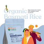 Thumbnail for Bharat Vedica Organic Basmati Rice - Organic Basmati Chawal - Distacart