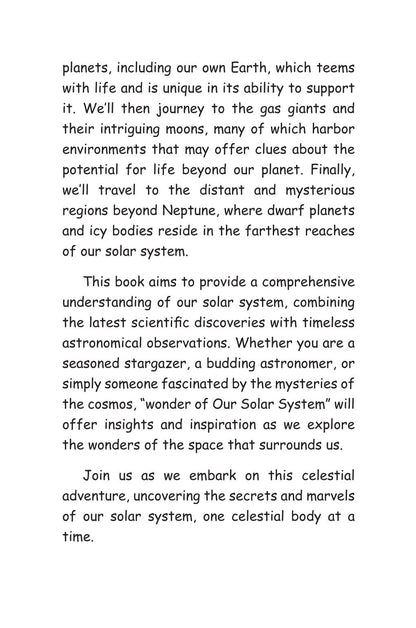 Wonders Of Our Solar System - Unbound Script - Dista