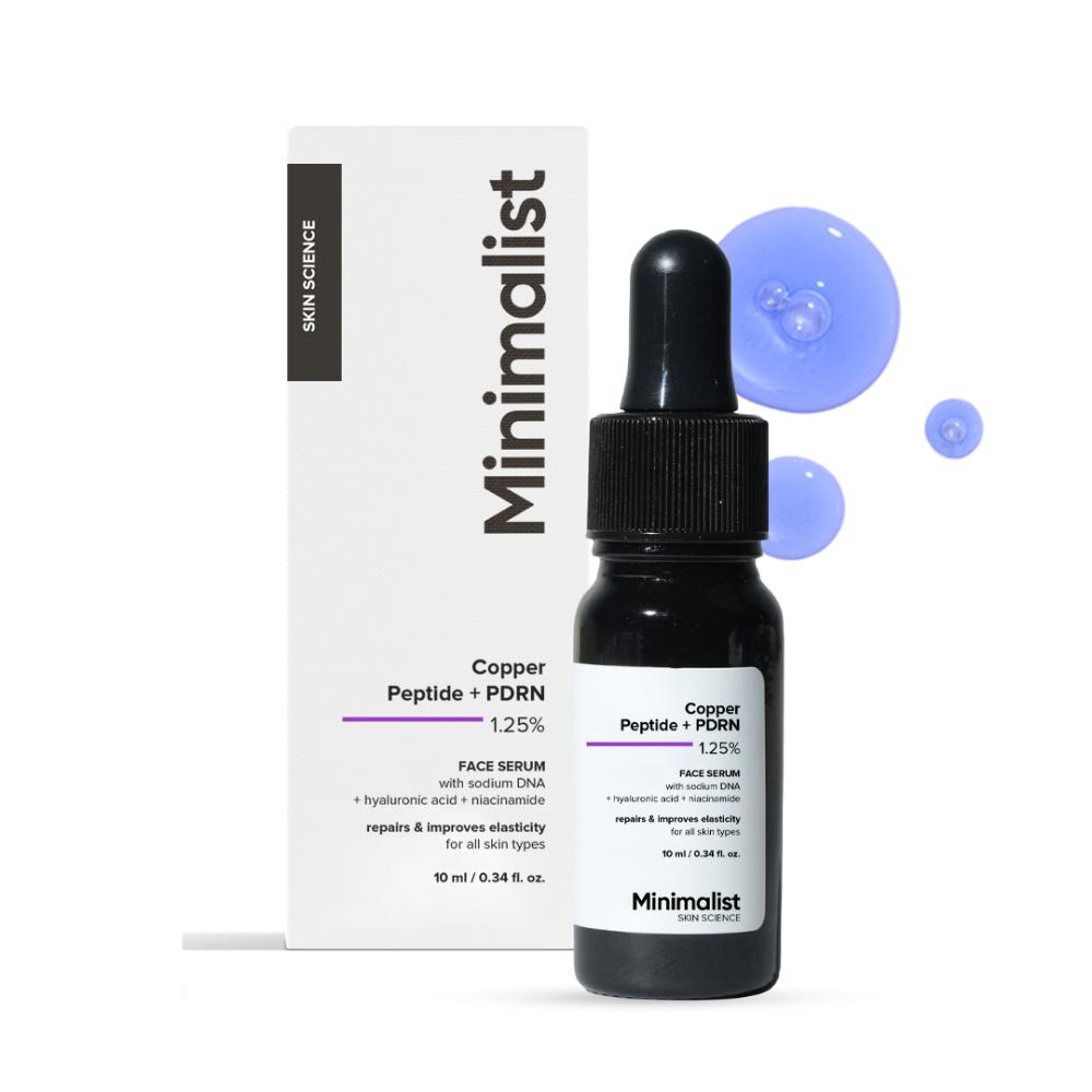 Minimalist Copper Peptide + PDRN 1.25% Serum 10ml - Distacart