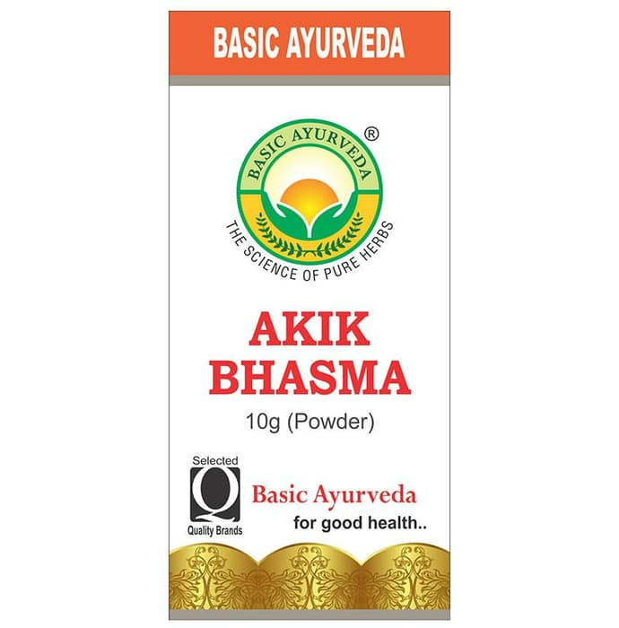 Basic Ayurveda Akik Bhasma - Distacart