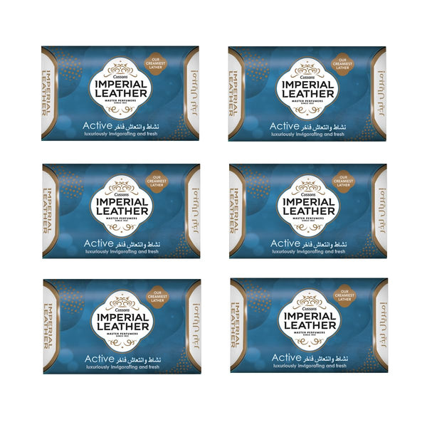 Cussons Imperial Leather Soap 175 g Active bathing bar, rich creamy lather, long-lasting fragrance