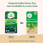 Thumbnail for Organic India Tulsi Green Tea Classic 25 Tea bags