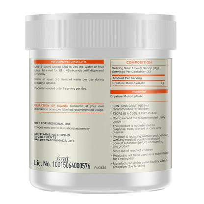 FUELONE Whey Max (Chocolate, / 2.2lbs) | Whey Protein Concentrate & Whey Protein Isolate | 27g Protein & Creatine Monohydrate (Unflavoured, 100g, 33 Servings) | Combo Pack
