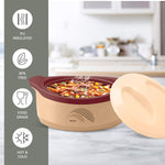 Thumbnail for Milton New Marvel 1000 Inner Steel Casserole For Roti/Chapati - Brown Color - Distacart