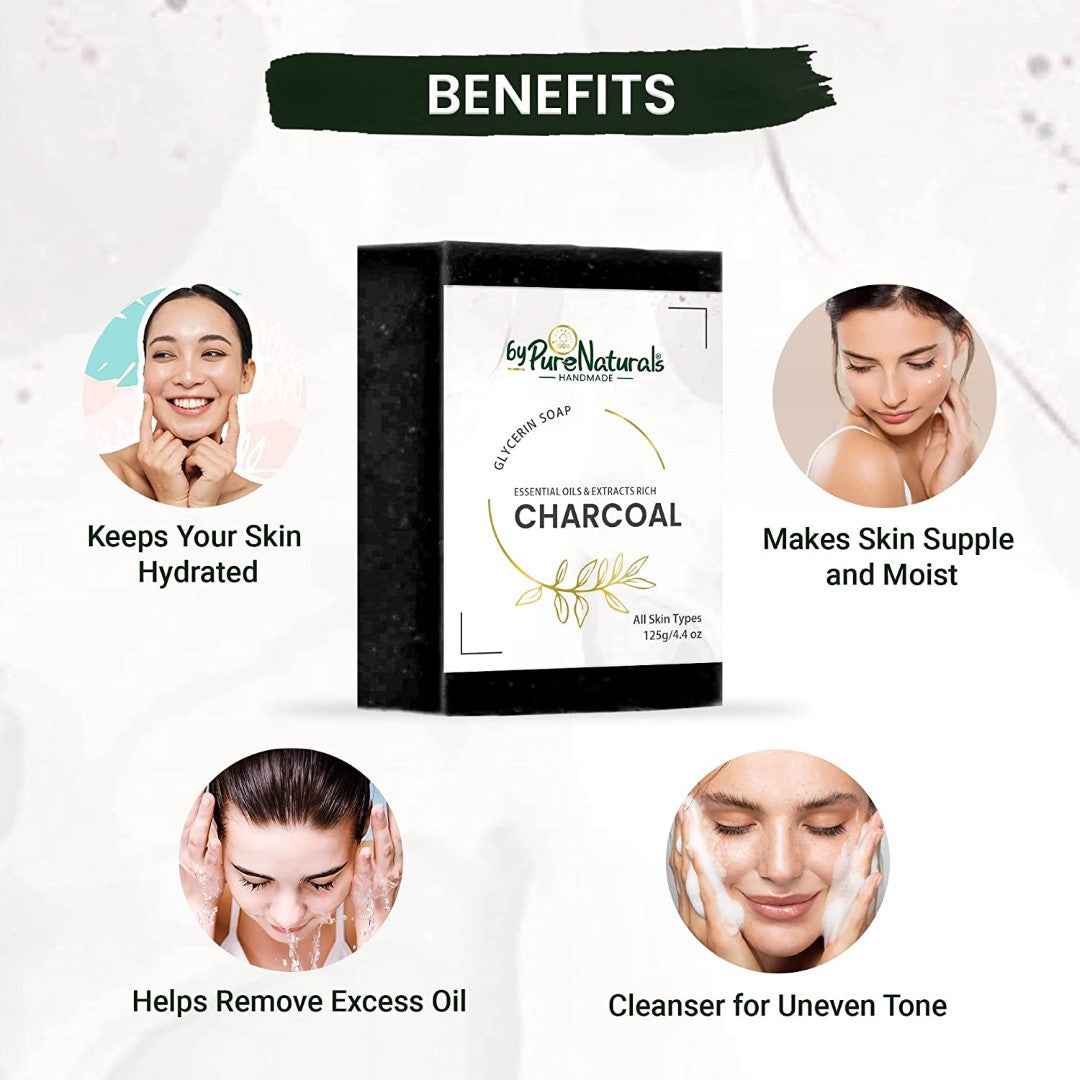 byPureNaturals Charcoal Soap - Dista
