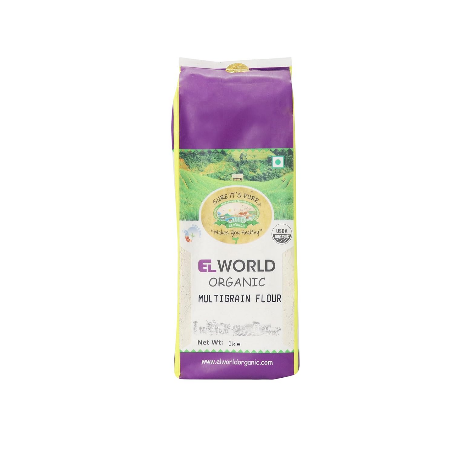 El World Organic Multigrain Atta - Dista