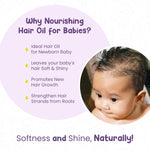 Thumbnail for Mother Sparsh Nourishing Baby Hair Oil, Soothe & Nourishes Delicate Baby Scalp, Suitable Hair Oil for Newborns - Distacart