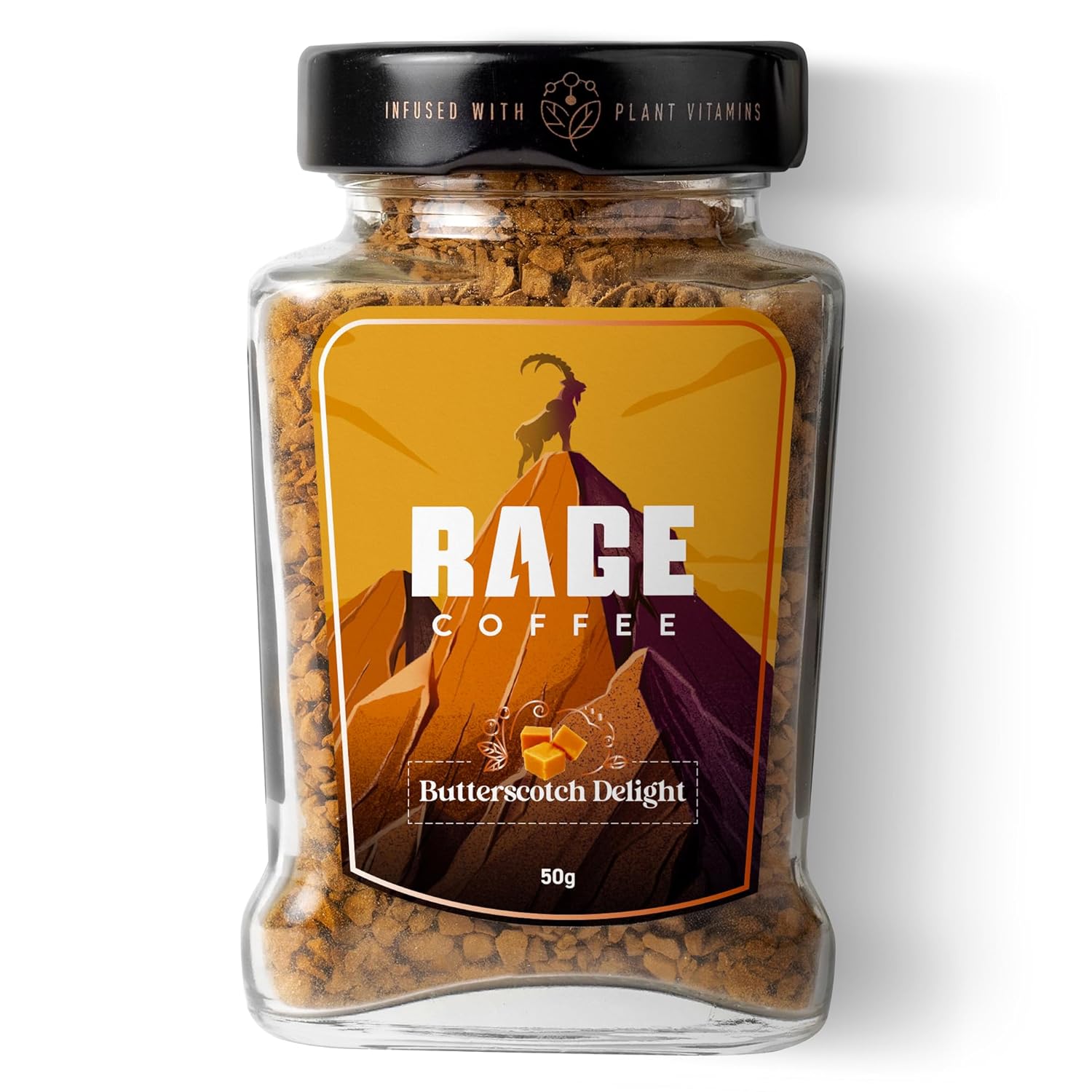 Rage Coffee Butterscotch Delight Instant Coffee - Distacart