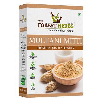 Forest Herbs Multani Mitti Face Care Powder - Distacart