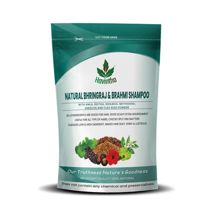 Havintha Natural Bhringraj & Brahmi Shampoo - Distacart