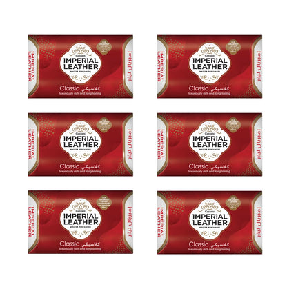 Cussons Imperial Leather Soap 125 g Classic bathing bar, rich creamy lather, long-lasting fragrance,