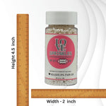 Thumbnail for rose pink sprinkles bottle for decoration bottle 100 g 1