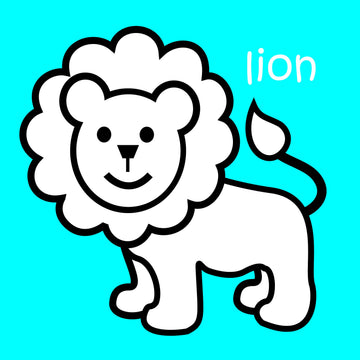 In The Line Colouring Book-Animals. - Dista