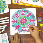 Thumbnail for Imagimake Mandala Art Kit | Watercolor Paint Set | 12 Exciting Mandala Projects in Arts and Crafts for Kids Ages 8-12-14-16 | Craft Kits for Adults & Kids | 8 Year Old Girl Birthday Gifts