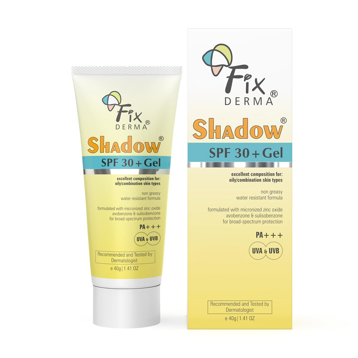 Fixderma Shadow SPF 30+ Sunscreen Gel - Dista