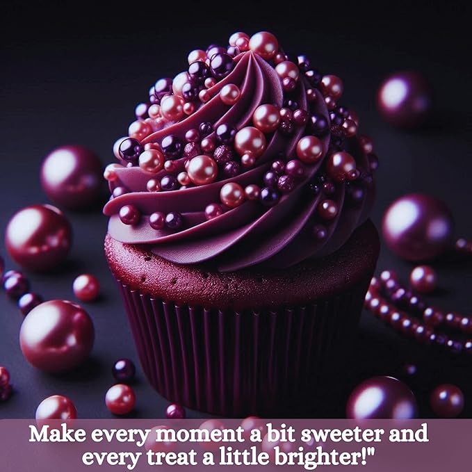 mauve sprinkles bottle for decoration bottle 100 g