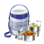 Thumbnail for Milton Econa Stainless Steel Lunch Box - 3 Box Insulated Lunch Set - Distacart