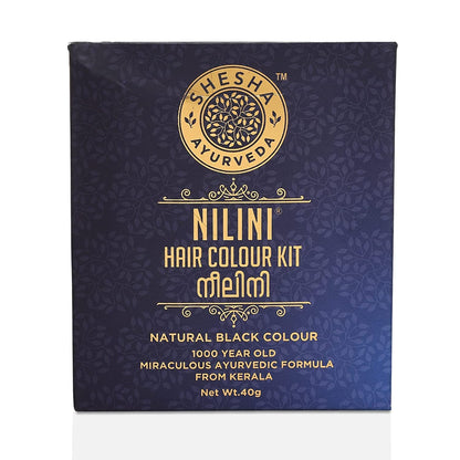 Shesha Ayurveda Nilini Miraculous Hair Color Kit - Distacart