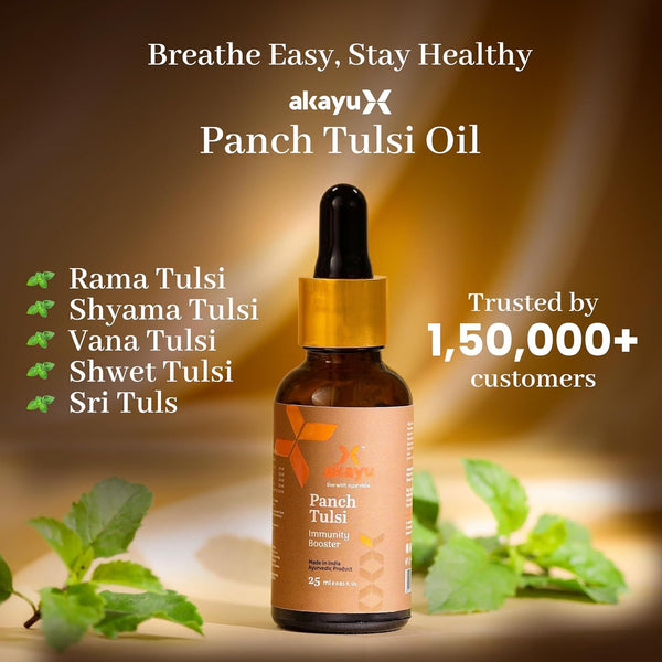 Ashpveda Panch Tulsi Oil - Distacart