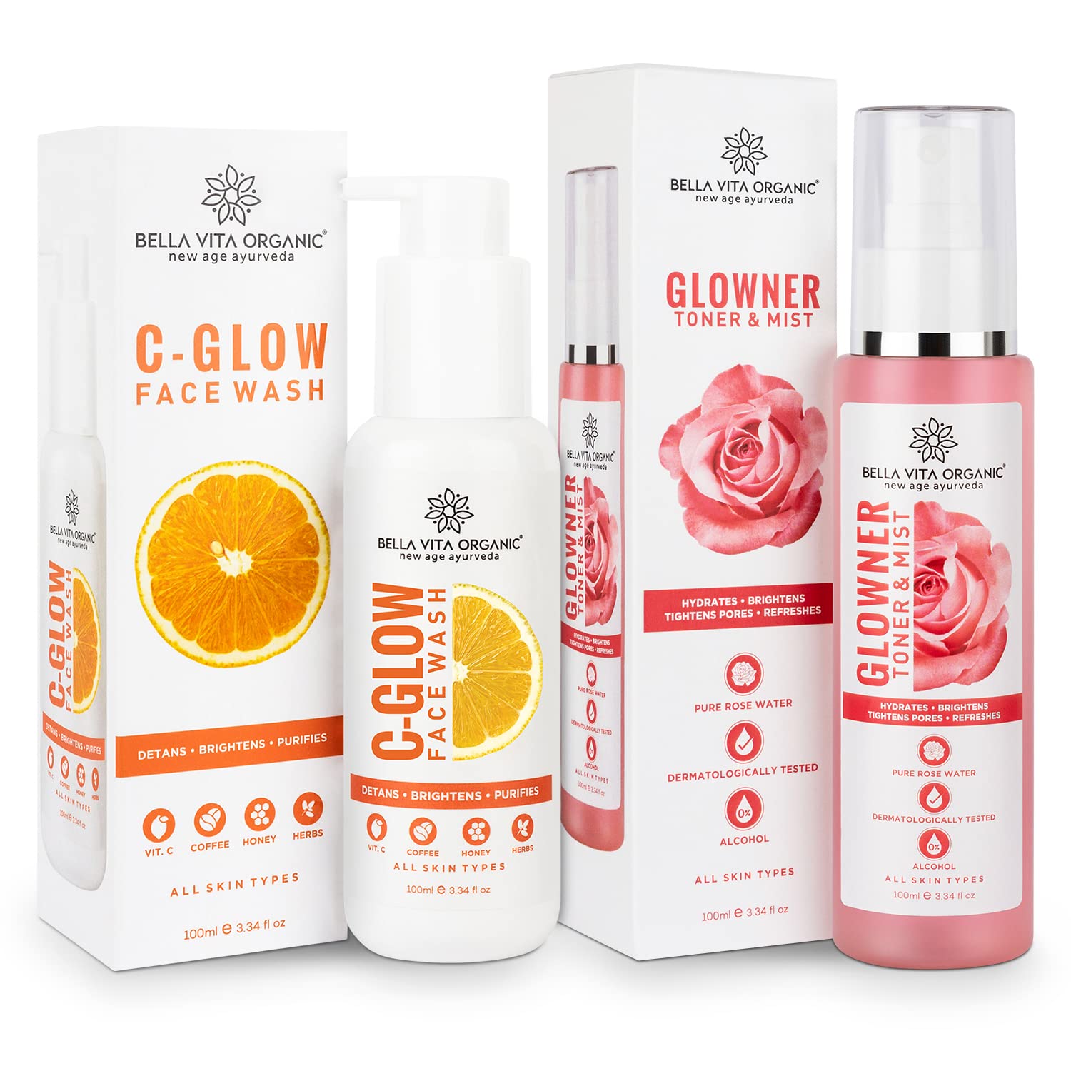 Bella Vita Organic Pore Minimizing Combo - Distacart