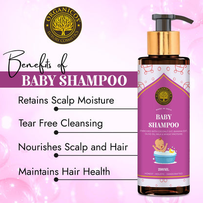 Organicos Baby No Tears Shampoo - Distacart