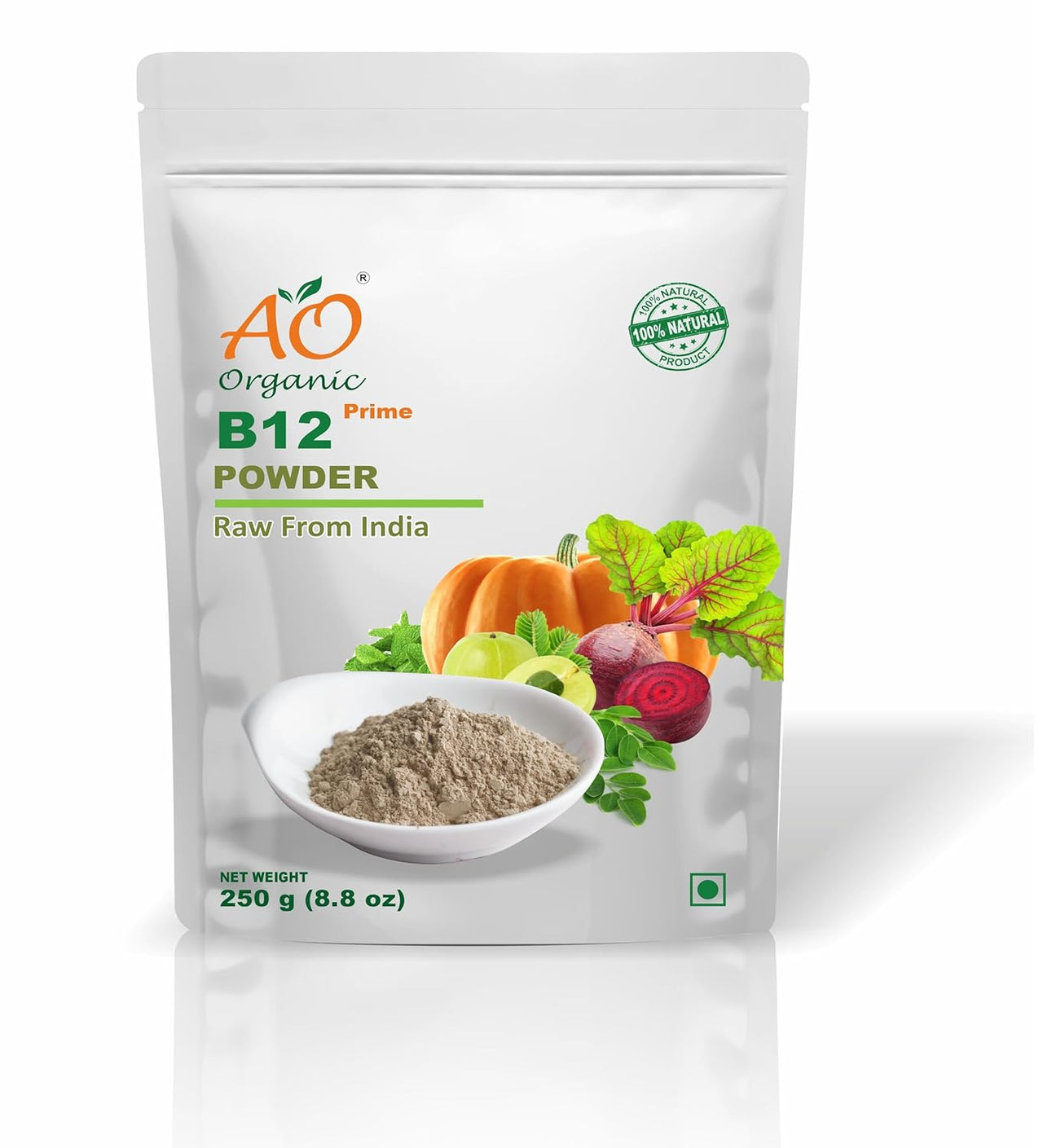 Ao Organic Natural Plant Base B12 Powder - Distacart
