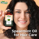 Thumbnail for Organic Zing Spearmint (Mentha Spicata) Oil | Pure & Natural Essential Oil for Aroma, Diffusers & Haircare