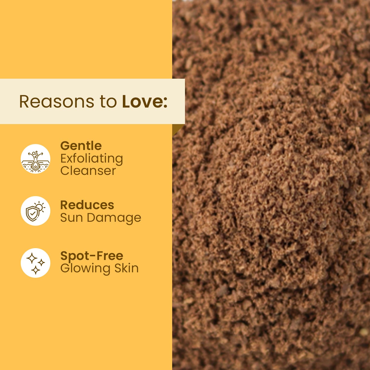 Mother Sparsh Turmeric & Kashmiri Saffron Face Ubtan Powder - Distacart