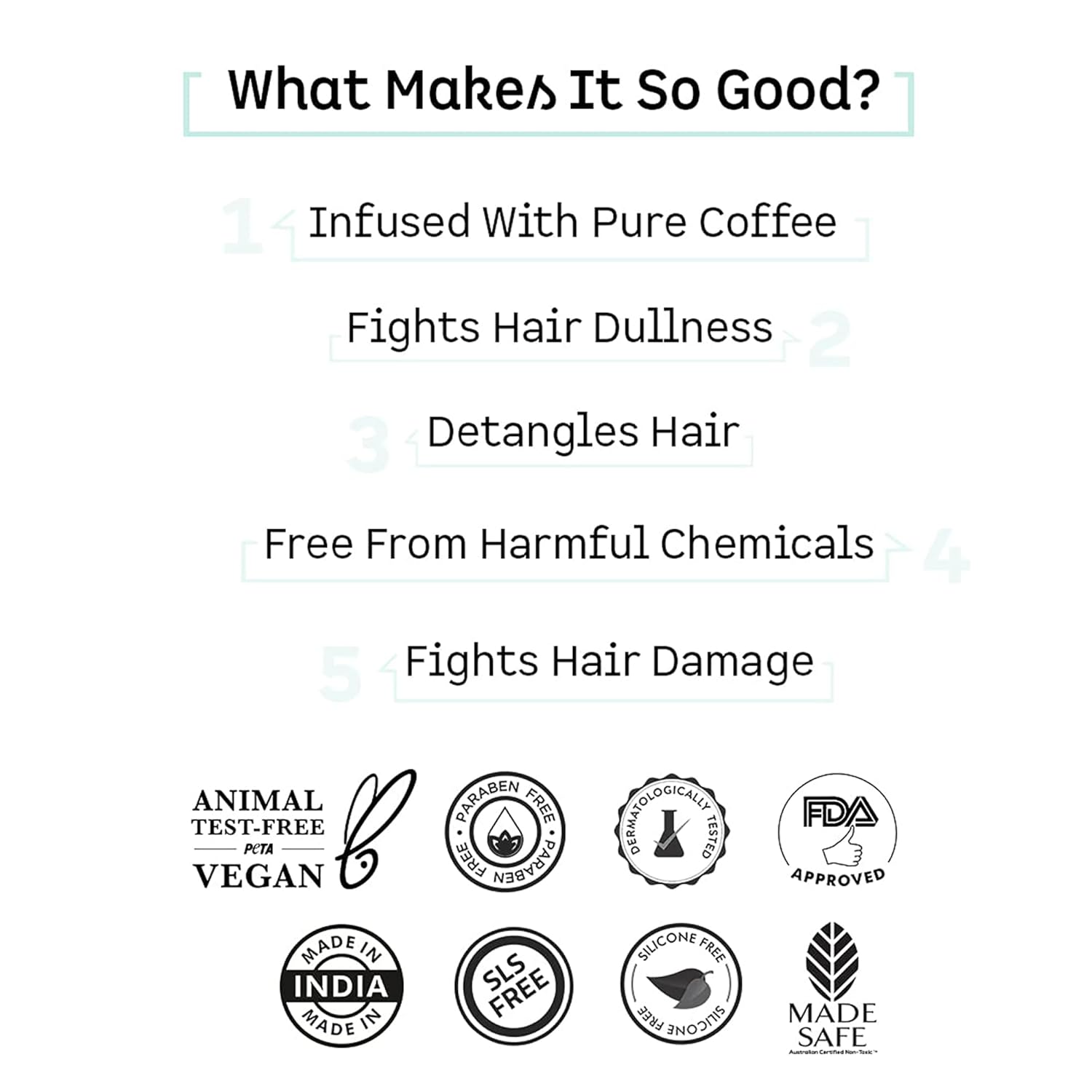 mCaffeine Hair Fall Control Coffee Conditioner
