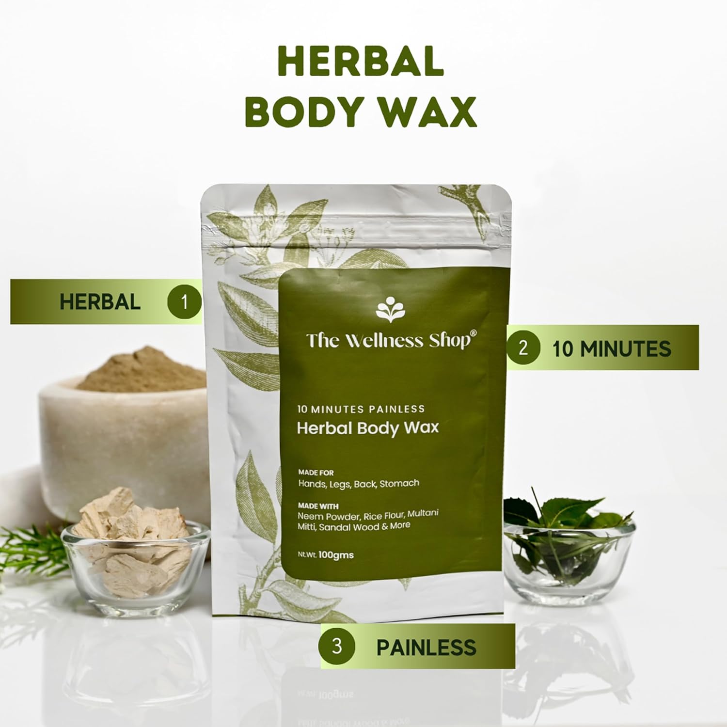 The Wellness Shop Hair Removal Powder - Distacart