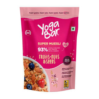 Yoga Bar Fruits, Nuts + Seeds Wholegrain Muesli
