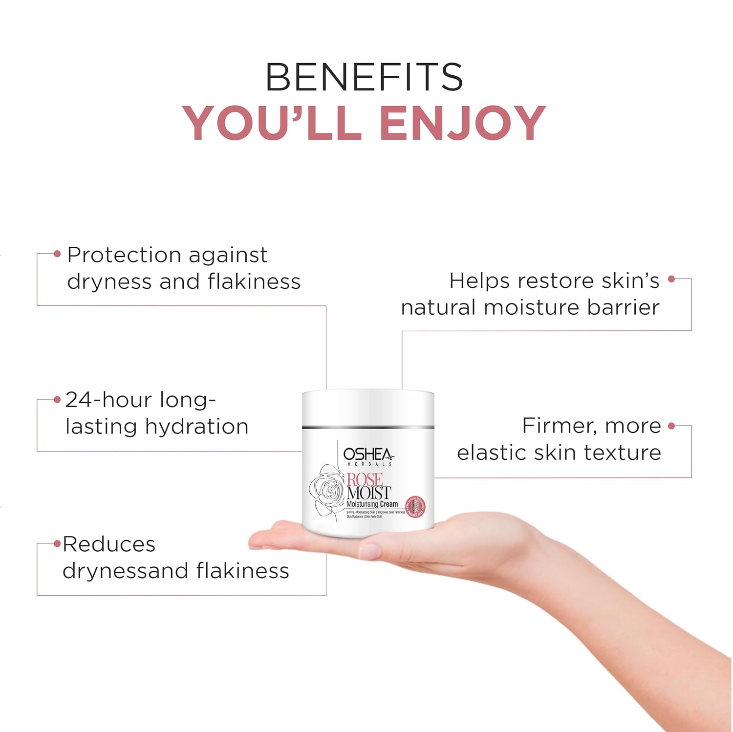 Oshea Herbals Rose Moist Winter Care Cream