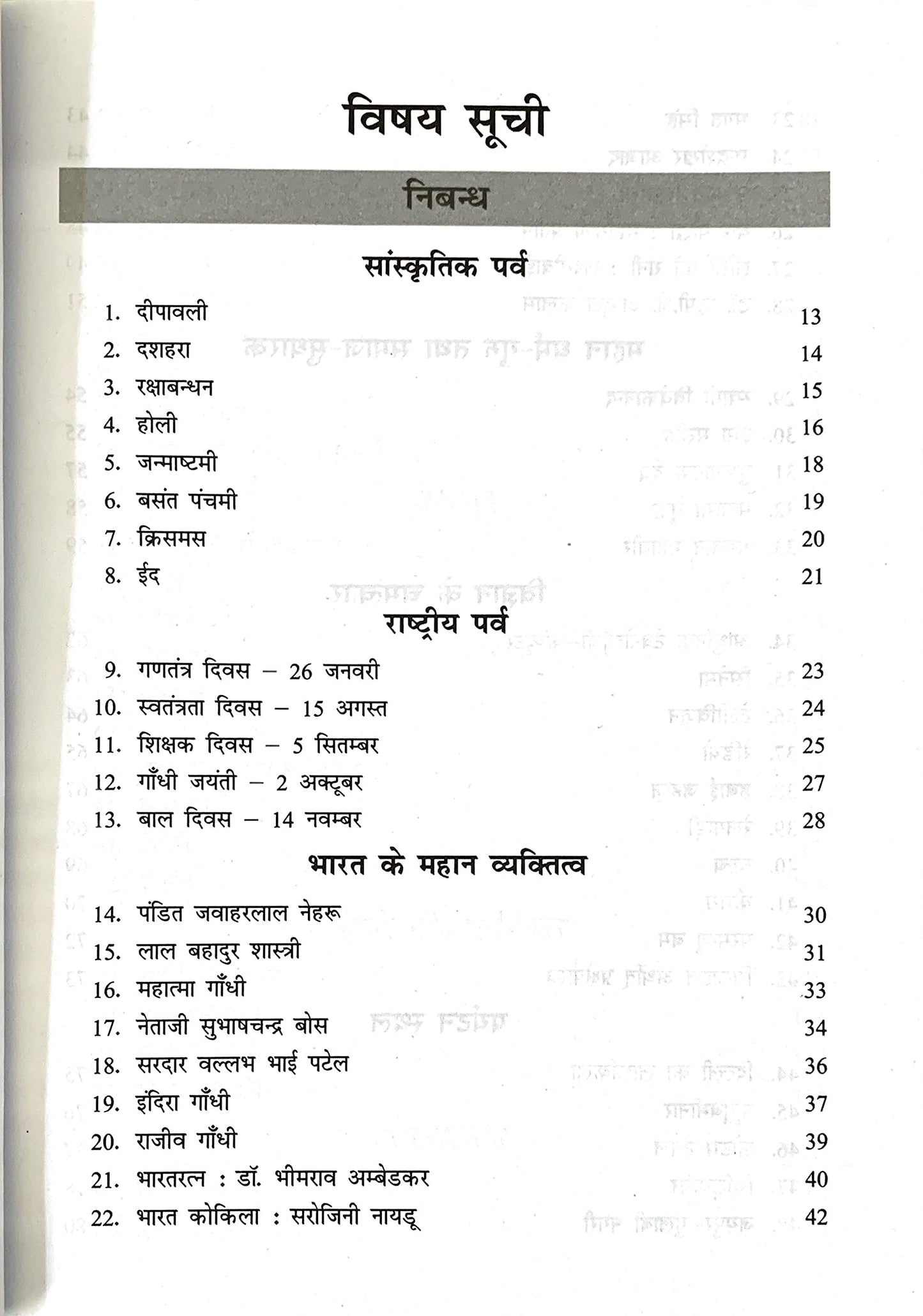 Nibandh Sagar - Dista
