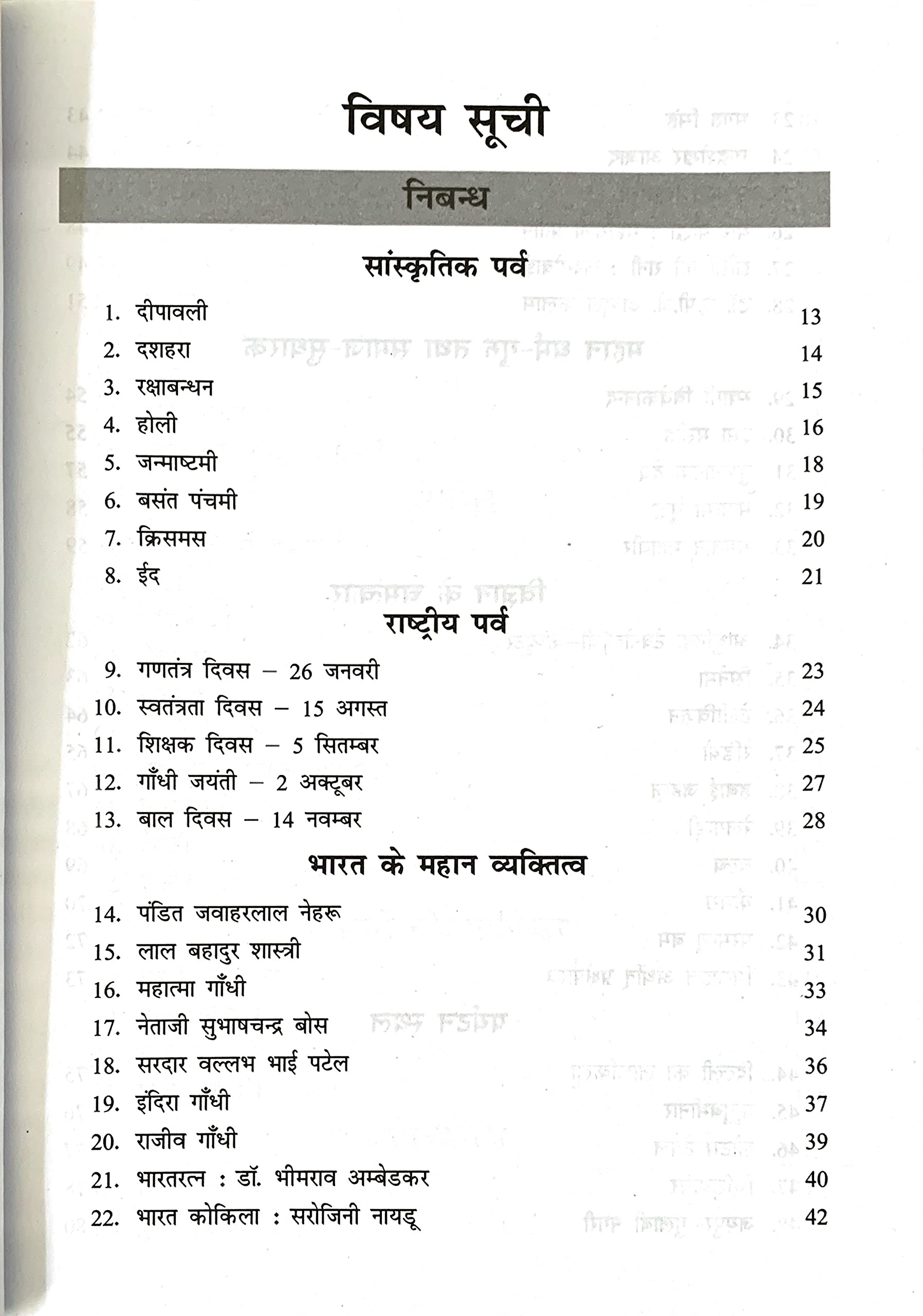 Nibandh Sagar - Dista