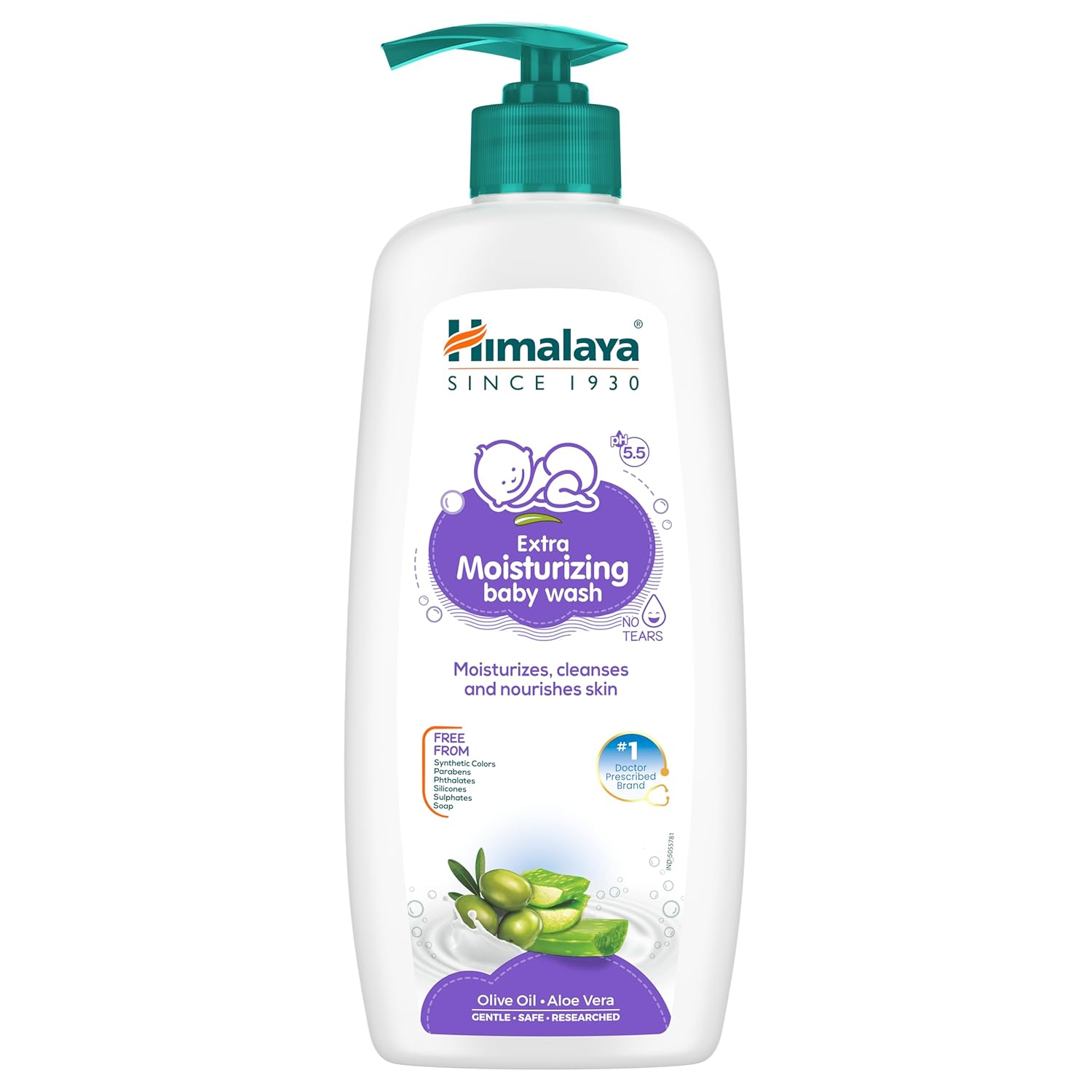 Himalaya Extra Moisturizing Baby Wash - Distacart