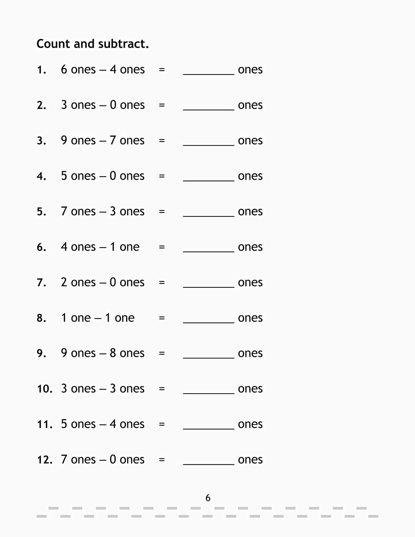 My Book Of Subtraction. - Dista