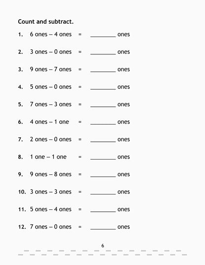 My Book Of Subtraction. - Dista