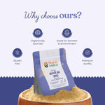 Thumbnail for Bharat Vedica Organic Foxtail Millet Flour - Organic kangani ka Atta - Distacart