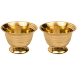 Thumbnail for Spillbox Brass Chandhan Bowl|[Weight:60G]-Padam Payala (2) ,1 L - Dista
