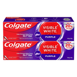 Thumbnail for Colgate Visible White Purple Toothpaste For Teeth Whitening Helps Remove Surface Stains, Whitens Yellow - Distacart